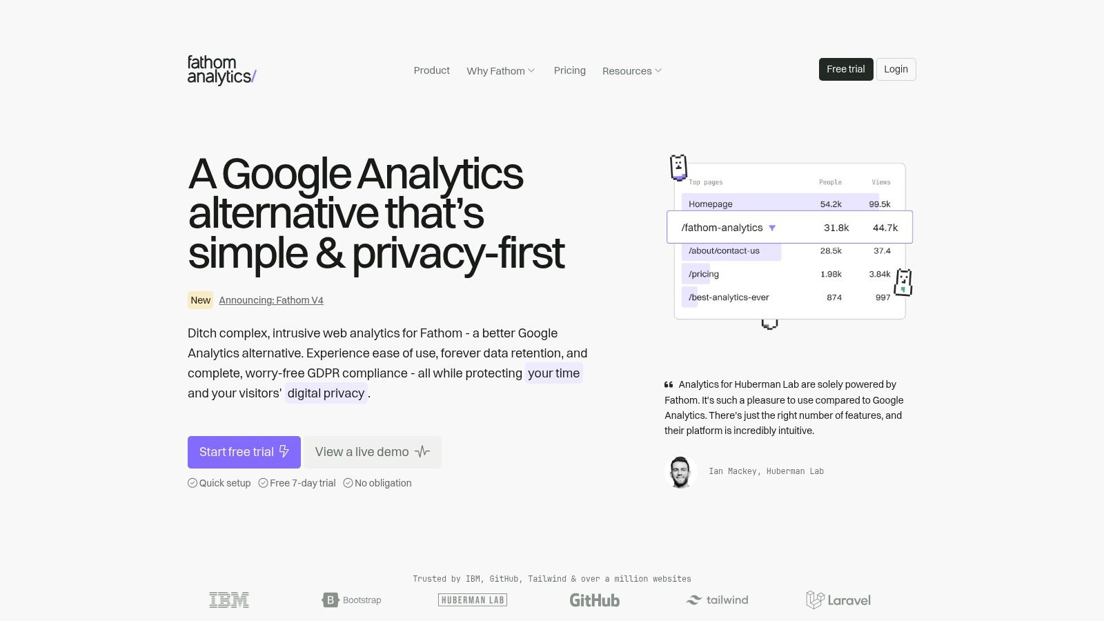 Fathom Analytics